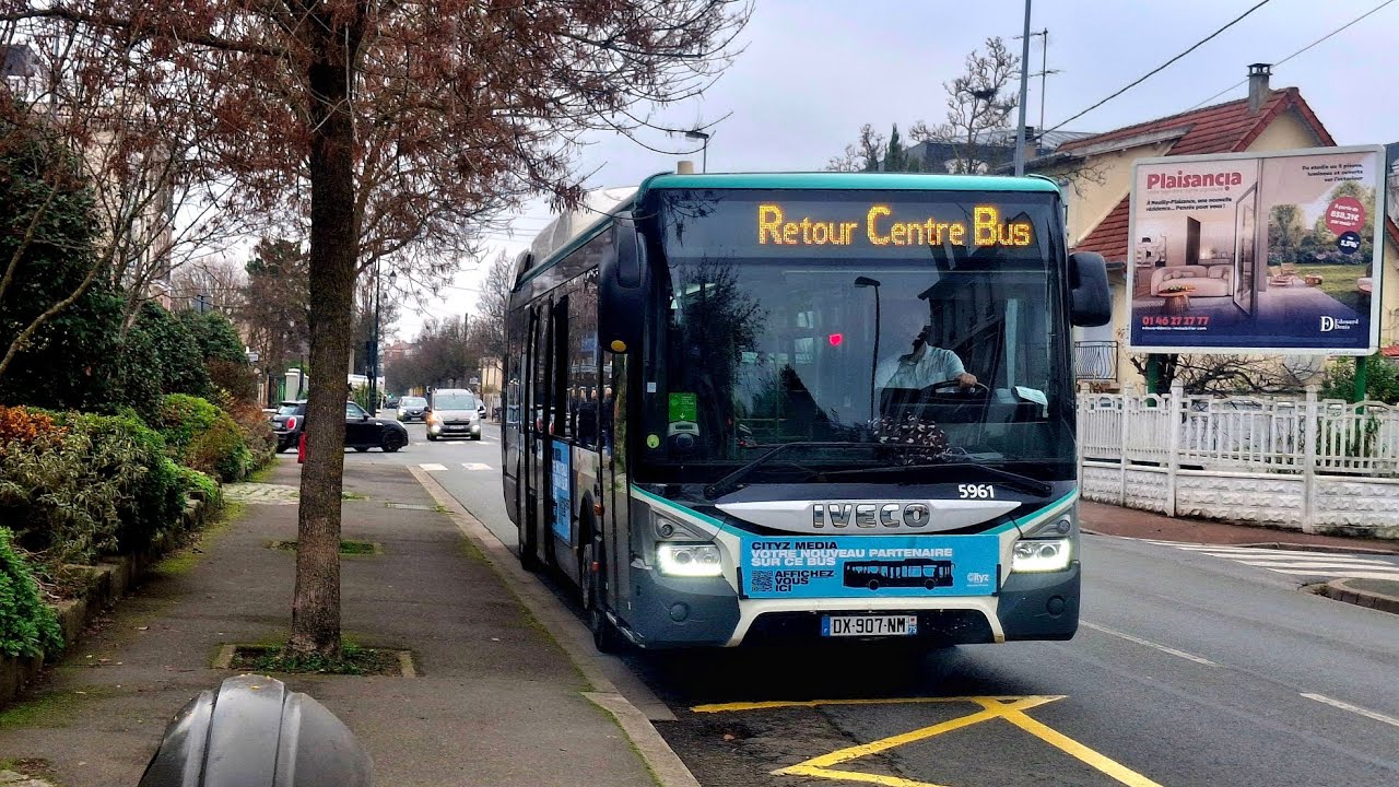 [4K] KICKDOWN 🔥 RATP Bus 127 - Voyage entre Les 10 000 Rosiers et Aristide Briand en UW12HYB