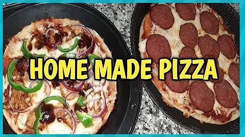 Home made pizza | quick and easy recipe | Kristine...