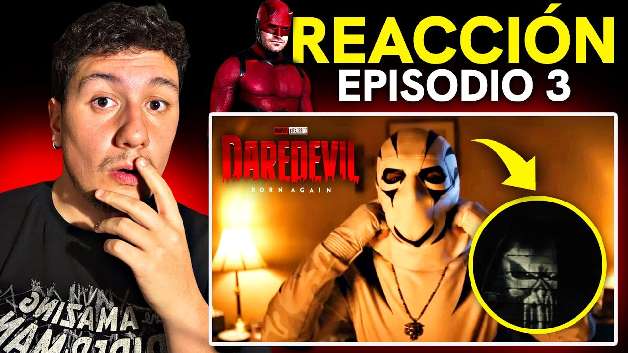 Ese FINAL... 😱 REACCIÓN de DAREDEVIL: BORN AGAIN *EPISODIO 3*
