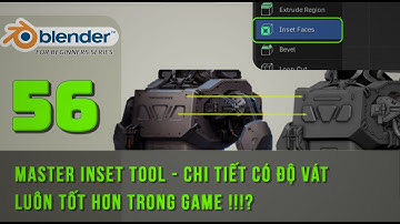 [Tự học Blender2025] Bài 56: Tạo CHI TIẾT CỰC NHANH với Inset Tool trong Blender!  |Blender cơ bản