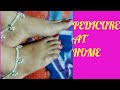 How to do pedicure at home - feet brightening pedicure// Remove sun tan