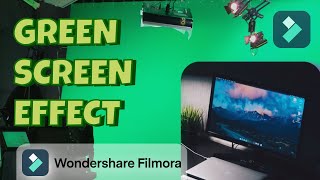 How to edit green screen in Filmora 11