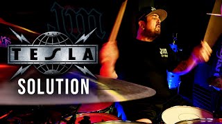 TESLA - SOLUTION - DRUM COVER - JAMESM