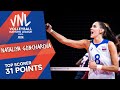 Nataliya Goncharova goes WILD vs the Dominican Republic!🚀  | Top Scorer | VNL 2021