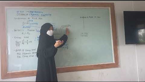 CE 233e - B Video Lecture (Fundamentals of Fluid Flow)