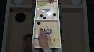 Sling Puck Speed Challenge 🔥🏒 | Fastest Hands Win!#familygames #shorts