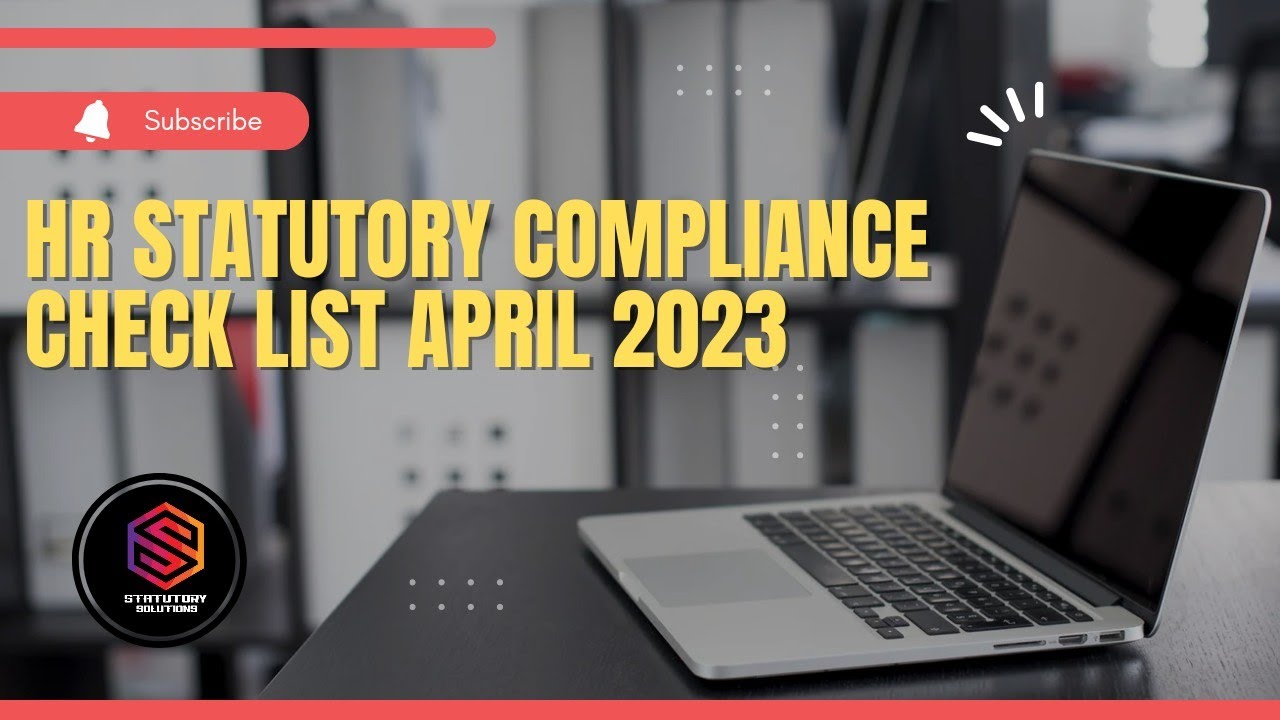 HR Statutory compliance Check list April 2023