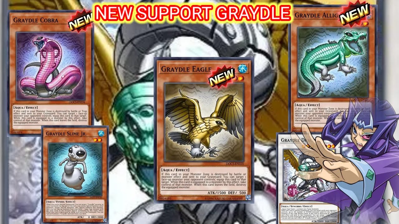 NEW SUPPORT GRAYDLE [Yu-Gi-Oh! Duel Links]