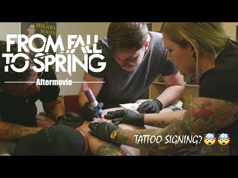 From Fall To Spring - Aftermovie Neunkirchen // Tattoo Signing?🤯🤯
