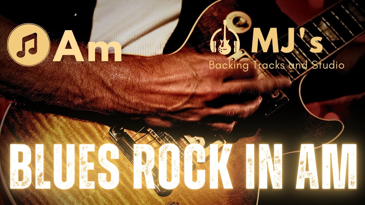 ZZ Top style Straight Blues Rock in A minor | Backing Track - YouTube