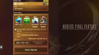 [MobiusFF] MP Battle against third Gen 5* Sicarius: Valefor [TeamGermania]