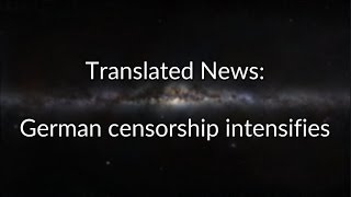 [MIRROR] German Censorship Intensifies