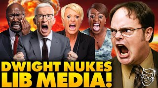 Dwight Schrute TORCHES MSNBC Host to Her Face for Blaming Trump for FAILED Ratings: 'In Denial!'