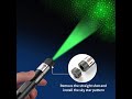 Green Laser Pointers 303 USB Charging Built-in Battery Red Laser Torch Bluish Burning Match 1865