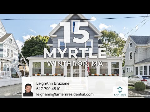 15 Myrtle Avenue, Winthrop, MA home video tour