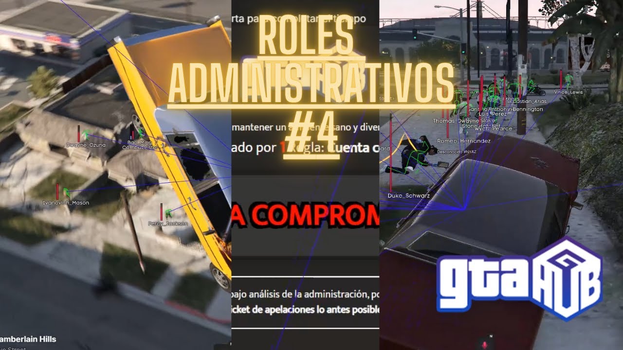 [GTAHUB] 🧱ROLES ADMINISTRATIVOS #4 🧱  @kennwh