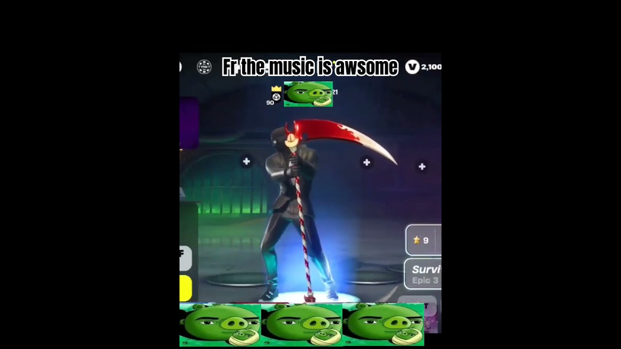 This is also the song they used in fortnite #fortnite #hazbinhotel