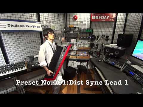 ROLAND AX-EDGE KEYTAR DEMONSTRATION