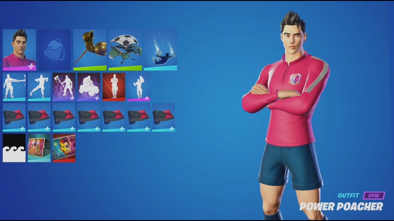 POWER POACHER Skin Showcase in Fortnite