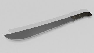 Blender - Machete Timelapse