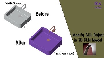#Archicad #begineer #Tutorial - Basic and Useful Technique to Modify GDL Object
