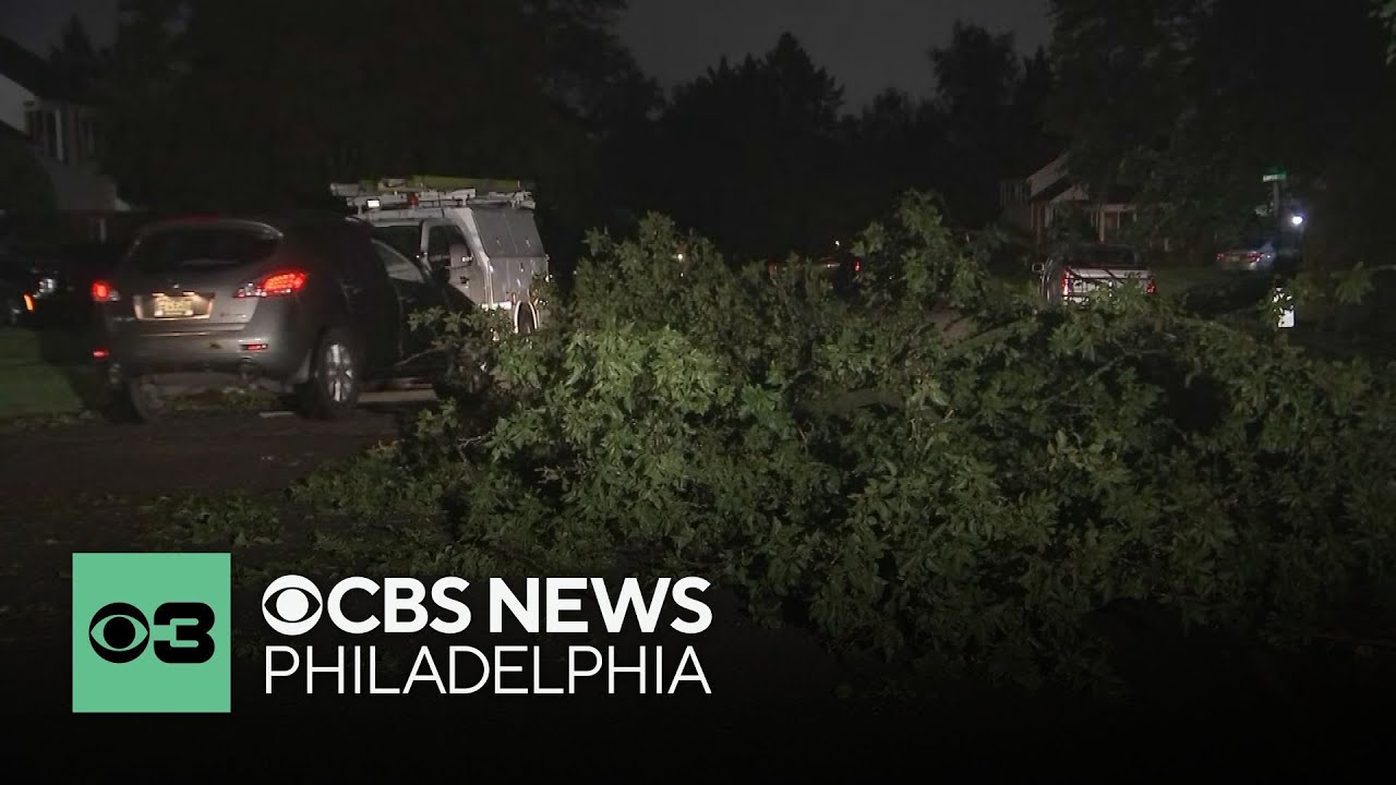 Tornado touched down in New Castle County, Delaware, National Weather ...