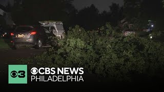 Tornado touched down in New Castle County Delaware National Weather Service says