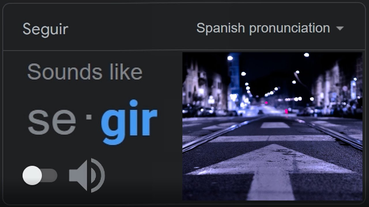 How To Say continue In Spanish YouTube