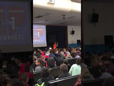 Mr. Peace Raps about Diversity & Kindness at Owen Intermediate School in Belleville, Michigan