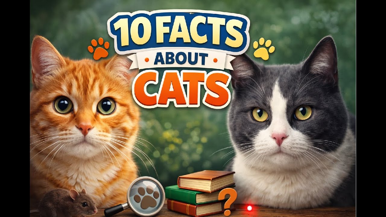 10 Facts About Cats #1🐱
