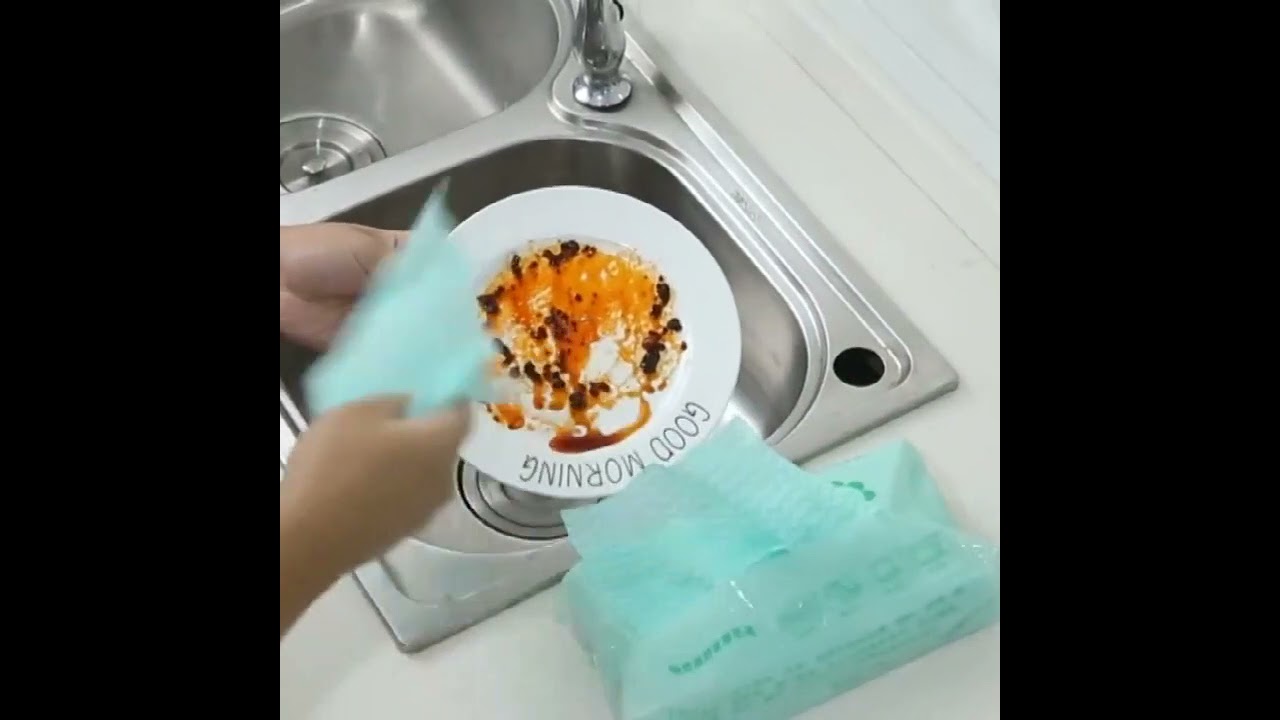 Disposable non-woven cloth Cleaning cloth Multi-purpose removable dish cloth scouring pad 80 pumping