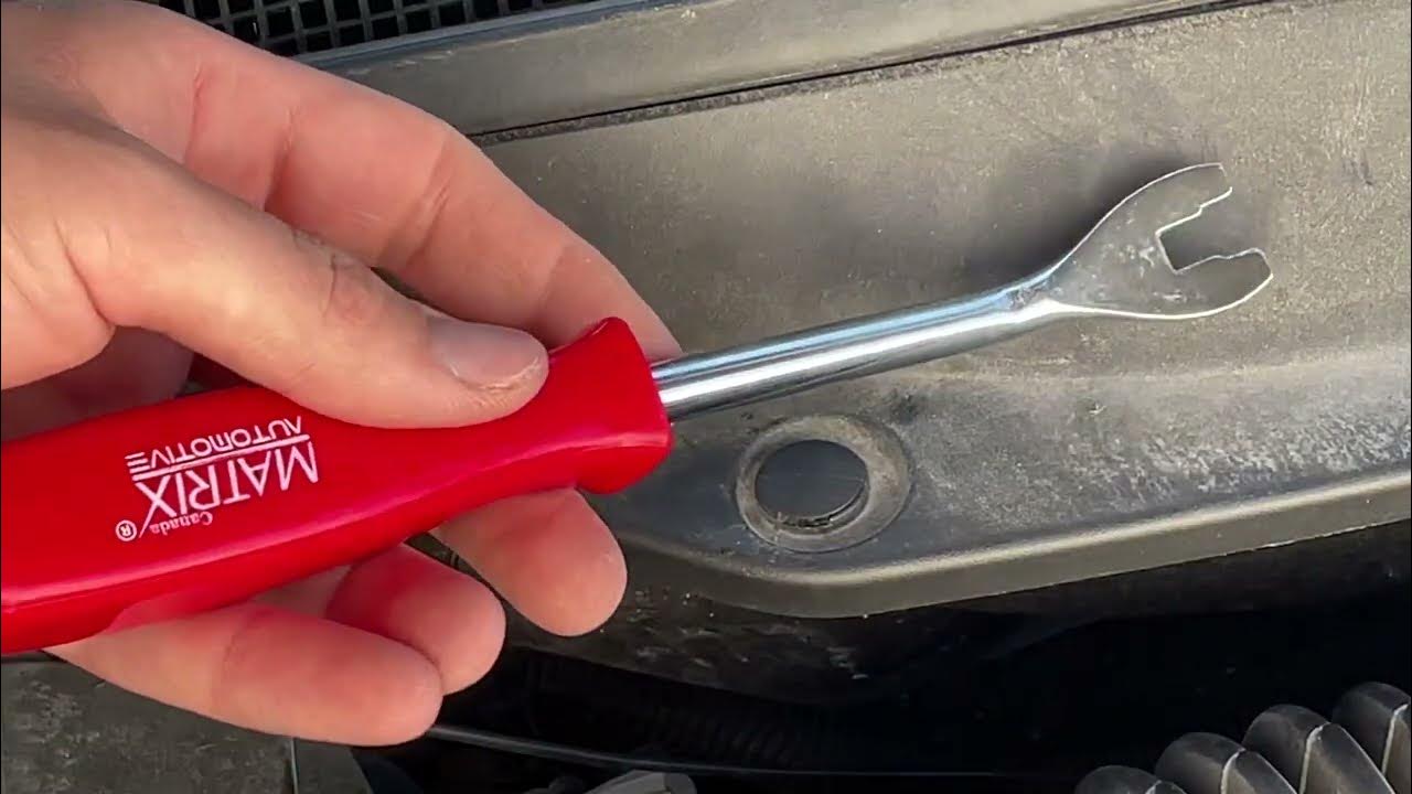 How To Remove Plastic Push Rivets On Your Car YouTube