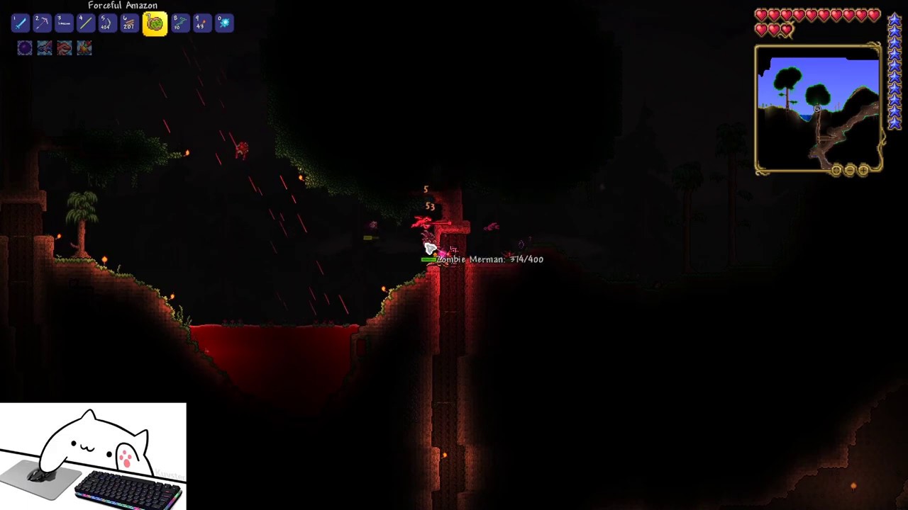 Terraria Zombie Merman - YouTube