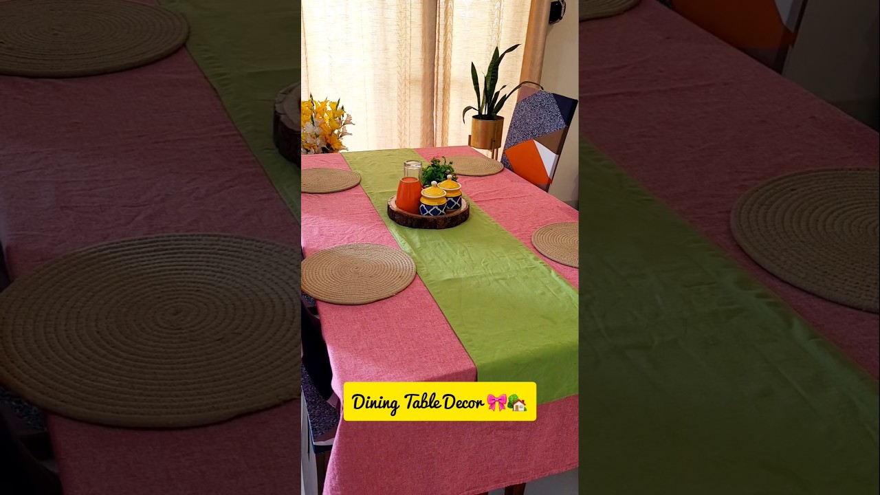 Dining Table Makeover ✨️💕 Dining Table Decor 🏡😇 