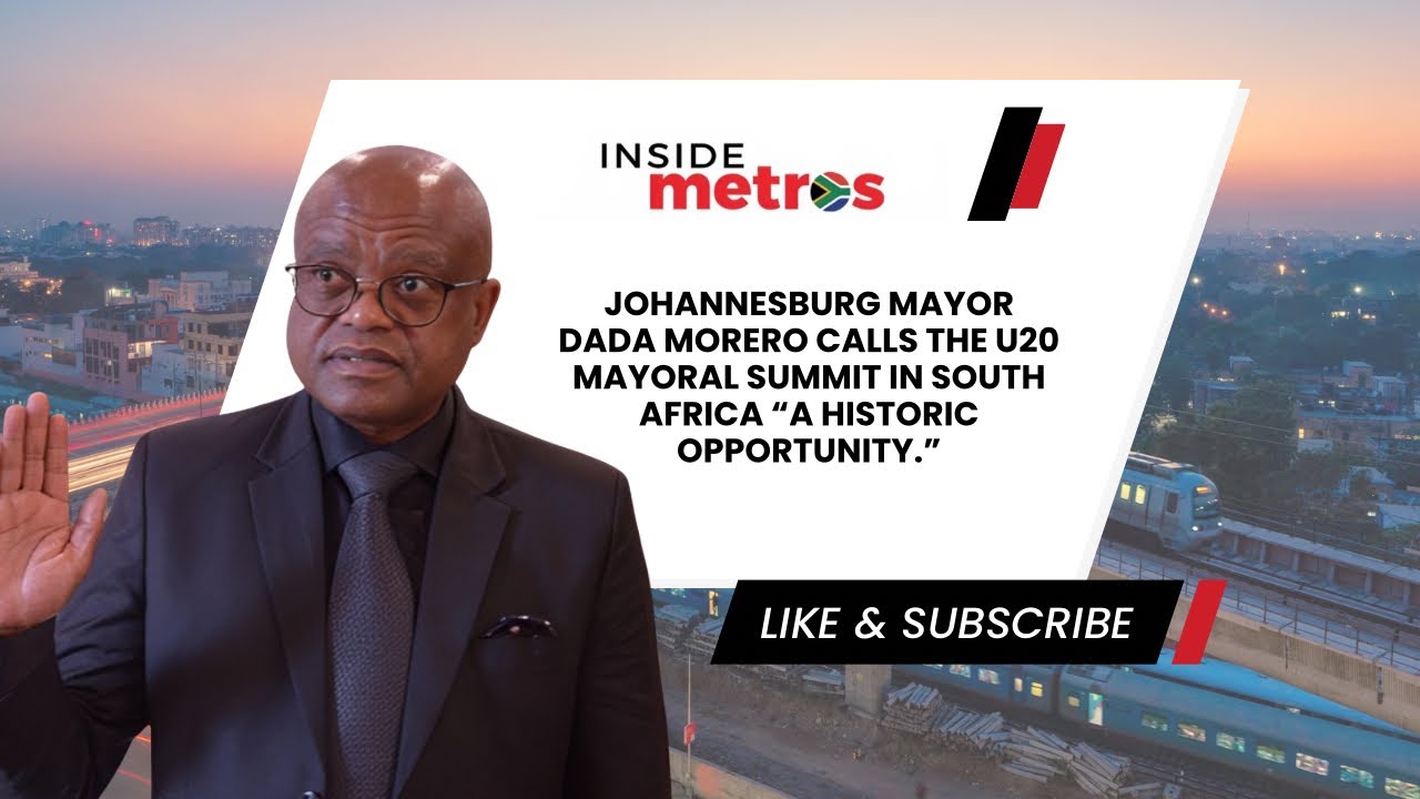 [BREAKING NEWS] Dada Morero on Hosting the U20 Mayoral Summit in Africa: A Historic First
