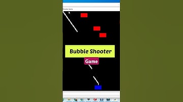 Bubble Shooter Game in Python | Python Game Project Shorts | #Shorts #pythongame