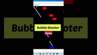 Bubble Shooter Game in Python | Python Game Project Shorts | #Shorts #pythongame