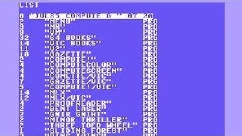 Rename C64 Disk With Compute