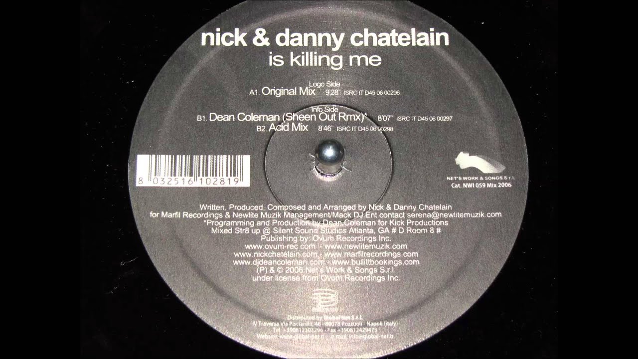 NICK and DANNY CHATELAIN   Is killing me