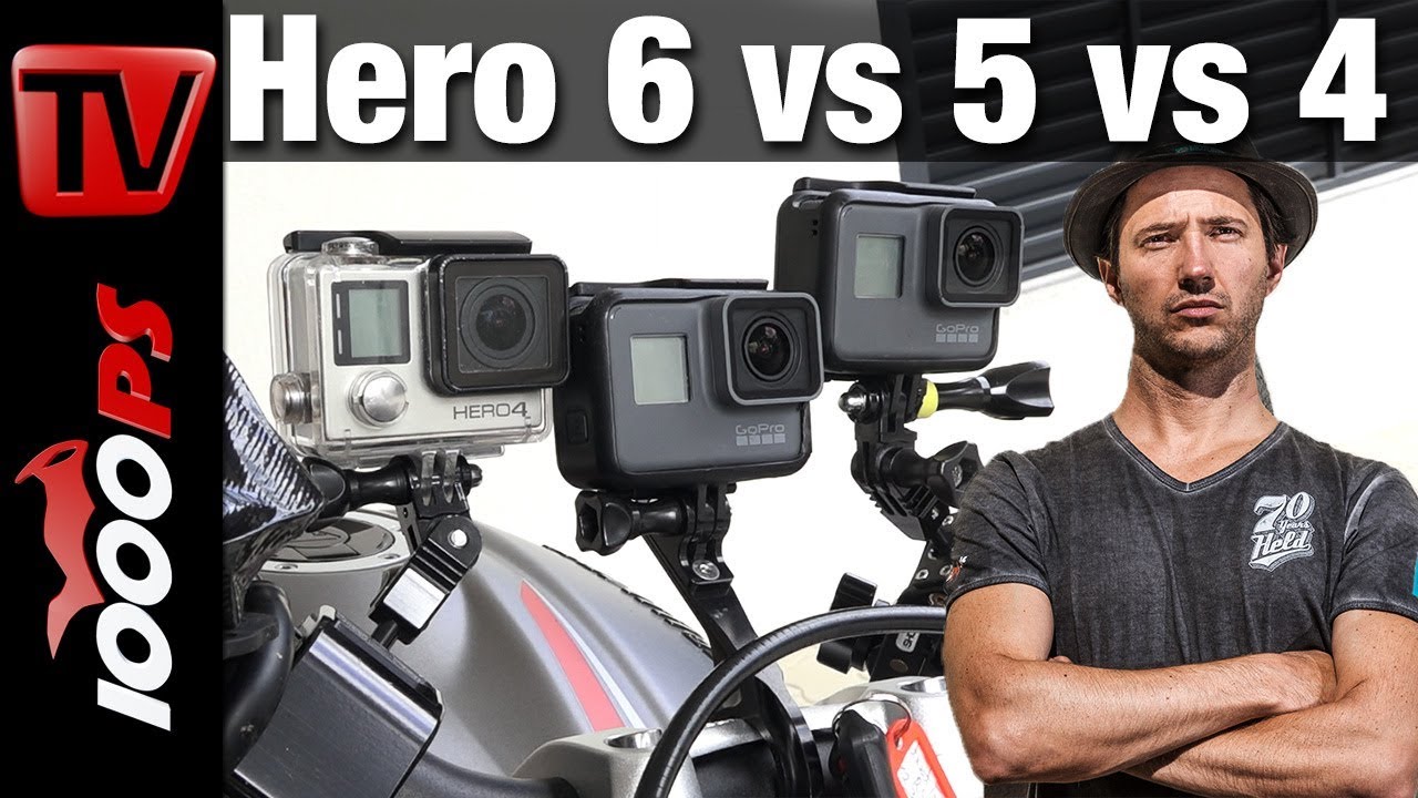 Video: GoPro Hero 6 vs Hero 5 vs Hero 4 - Hands On - Was ist neu? Was