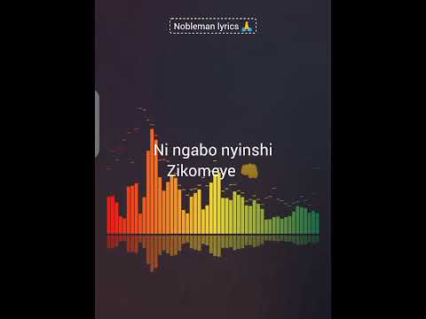 Umbereye Maso By Nice Ndatabaye Cover NB Lyrics