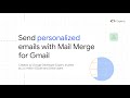 How to Mail Merge with Gmail and Google Sheets