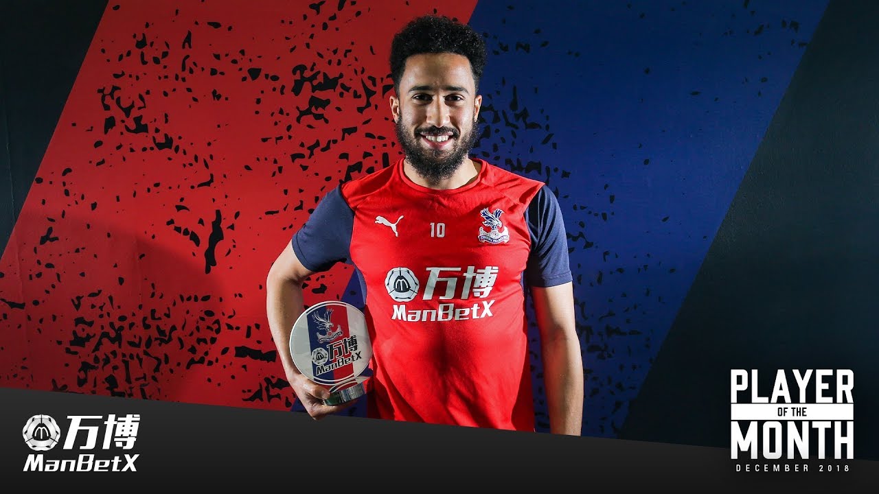 crystal palace football club Andros Townsend: ManBetX Player of the Month December 2018