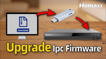 Upgrade IPC firmware for POE connection on Homaxi NVRs