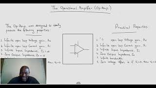 Introduction To The Operational Amplifier