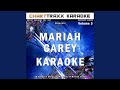 Thank God I Found You (Karaoke Version In the Style of Mariah Carey)