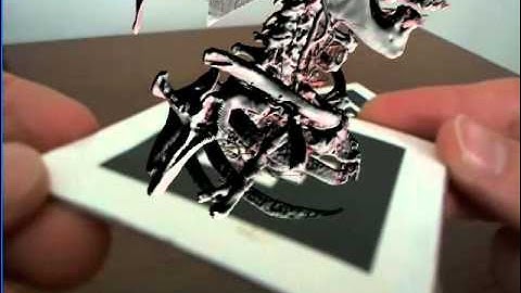 Marker-based augmented reality with direct volume rendering