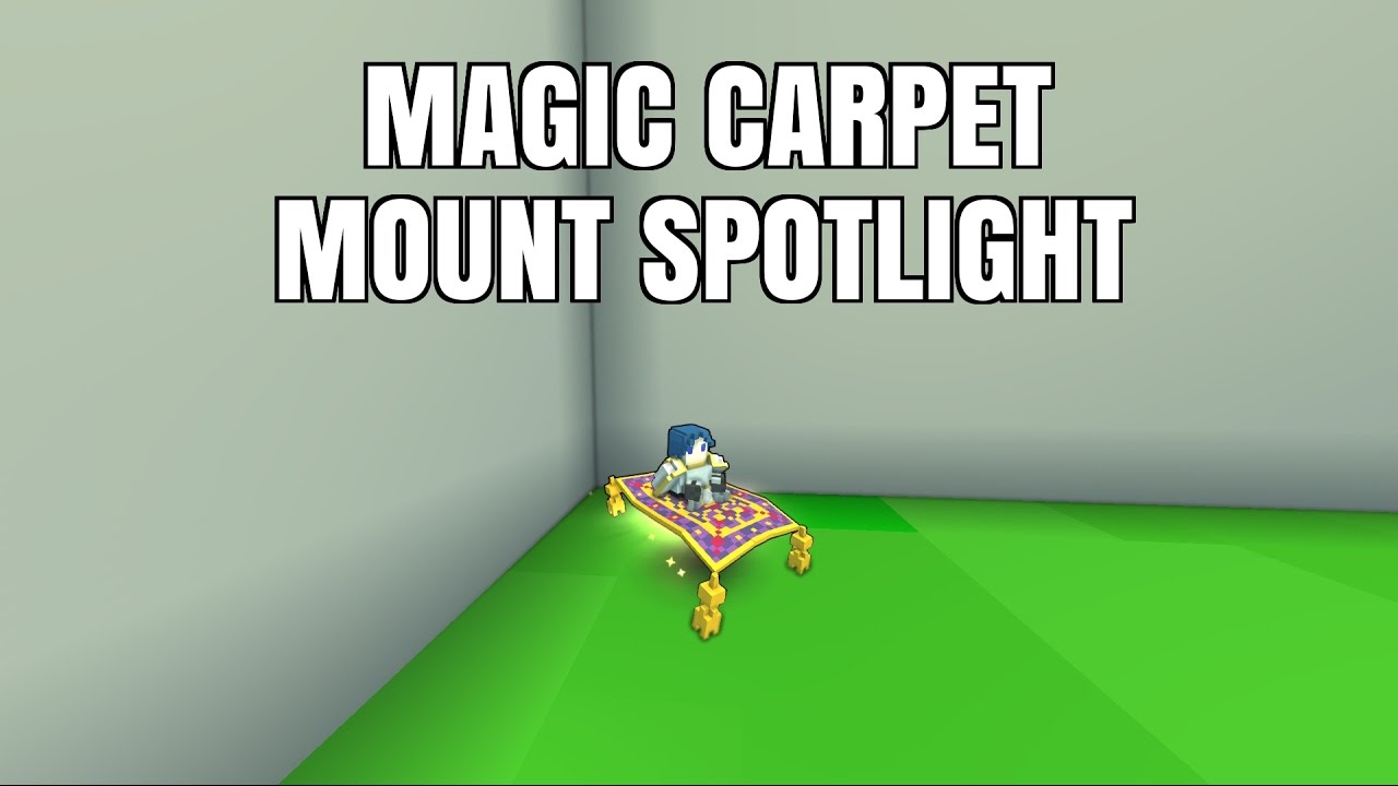 Magic Carpet Mount Ribia Magic Carpet | Trove Mount Spotlight - YouTube