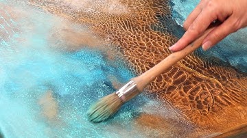 Textured and Timeless - My First Time Using CRACKLE Paste!