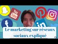 Le marketing sur rseaux sociaux expliqu 